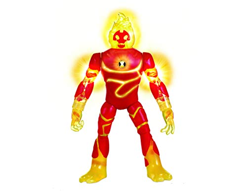 Ben 10 BEN01210 Heatblast Deluxe Power Up - Figura decorativa, multicolor , color/modelo surtido