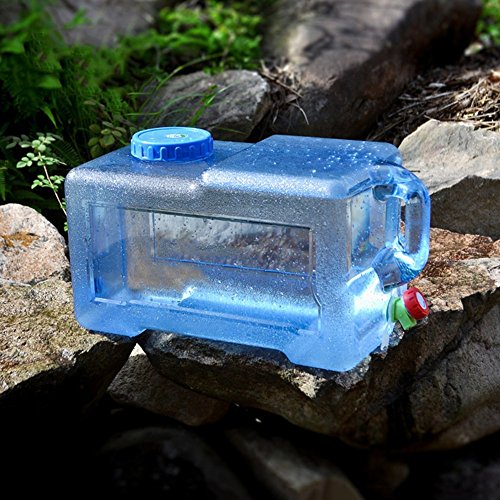 Benbroo 12L Jerrycan Cubo de almacenamiento de agua cuarteto reservorio al aire libre vehículo mineral grado alimentos camping catering mesa de centro