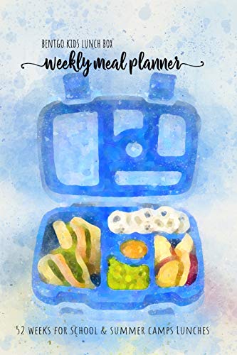 BENTGO KIDS LUNCH BOX - Weekly meal planner for school and summer camp lunches: This lunch journal is the perfect tool to create snacks and remember ... meal planner for BENTO BOX COLLECTION)