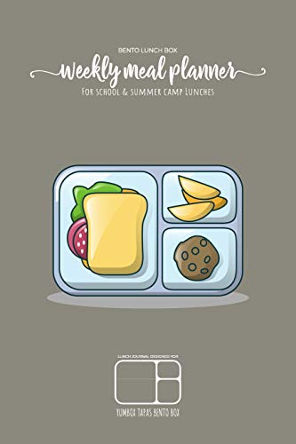 BENTO LUNCH BOX - Weekly meal planner for school and summer camp lunches | Lunch journal designed for YUMBOX TAPAS BENTO BOX: DOWNLOADABLE BONUS ... meal planner for BENTO BOX COLLECTION)