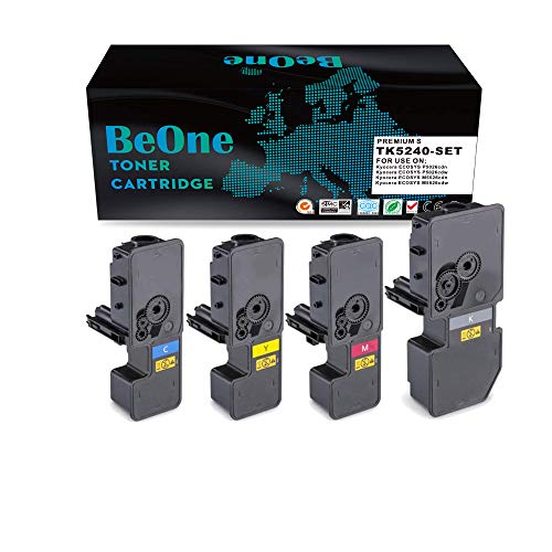 BeOne Cartucho de tóner Kyocera TK-5240 TK-5240K para Kyocera Ecosys M5526cdw P5026cdn M5526cdn P5026cdw