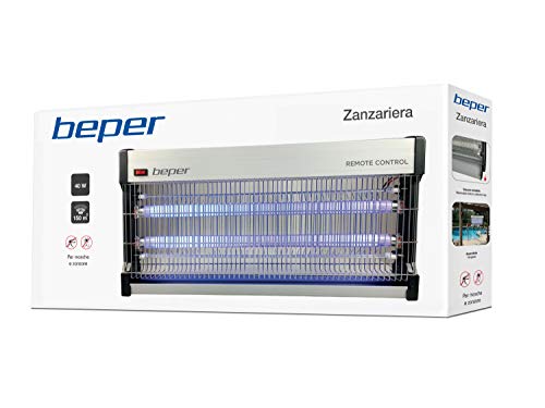 BEPER VE.702 Mosquitera Eléctrica, Blanco, 65x7x29.1 cm