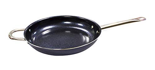 BEST DIRECT Diamond Pan Visto en TV Sartén Antiadherente con Partículas de Diamante Aluminio y Revestimiento de Cerámica para Todas Las Recetas en el Fuego y el Horno - TAMAÑO 28cm