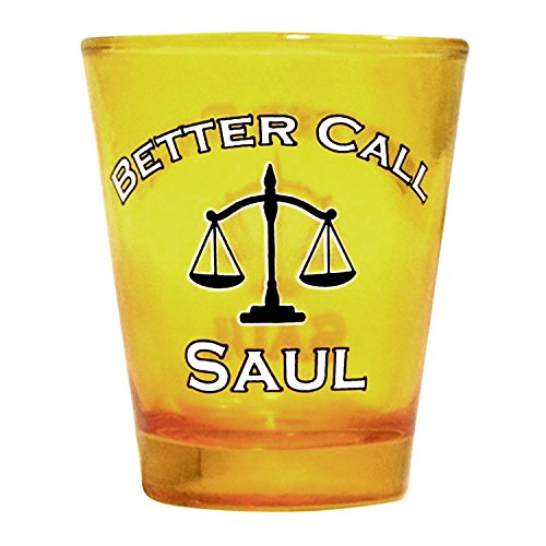 Better Call Saul oficial de la, AMC Premium amarillo vasos de chupito regalo