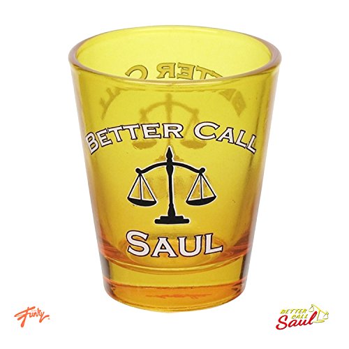 Better Call Saul oficial de la, AMC Premium amarillo vasos de chupito regalo