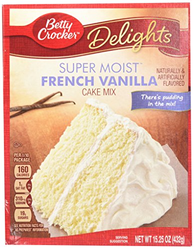 Betty Crocker Super Moist French Vanilla Cake Mix (432g)