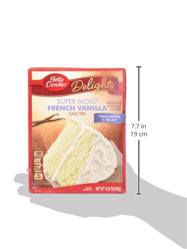 Betty Crocker Super Moist French Vanilla Cake Mix (432g)