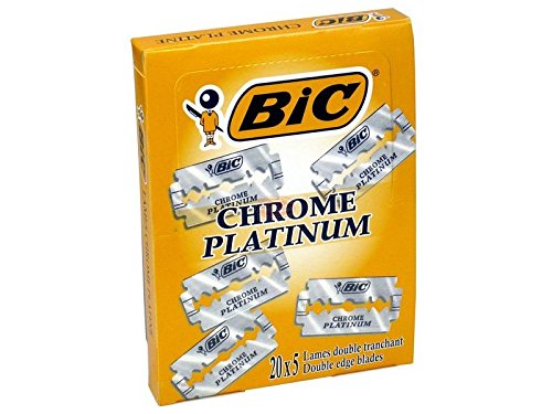 BIC CHROME PLATINUM 100 LAME BARBIERE