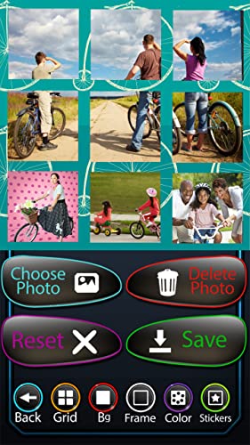 Bicycle Photo Collage