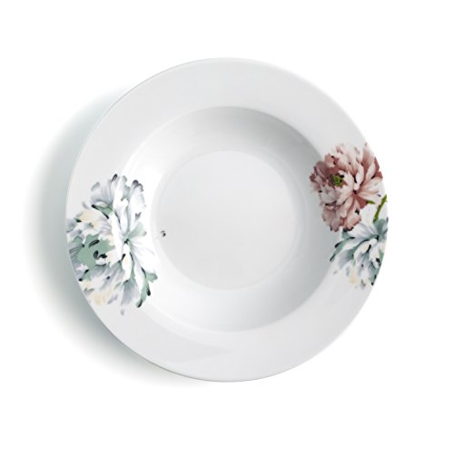 Bidasoa Peony - Vajilla de 18 piezas, porcelana, multicolor