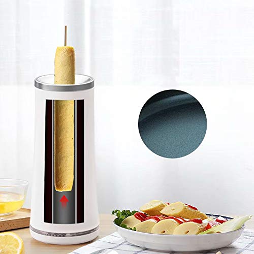 Big Bargain Store Antiadherente vertical eléctrico automático Cocedores eléctricos de huevo duro Cocedor de huevos Caldera de salchicha multifuncional para huevos de desayuno Cocedor de huevos fácil