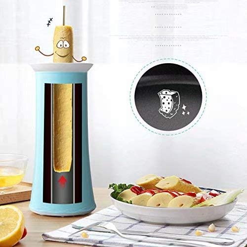 Big Bargain Store Antiadherente vertical eléctrico automático Máquina para hacer rollos de huevo Cocedor de huevos Caldera de salchicha multifuncional para huevos de desayuno Cocedor de huevos fácil