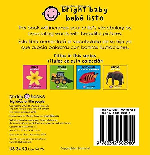 Bilingual Bright Baby Animals (Bright Baby / Bebe Listo)