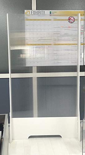 BIOMBO PROTECCIÓN PVC+POLICARBONATO - 100x180cm