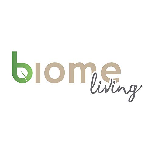 Biome Living Set de 4 Platos hondos de bambú, sin BPA - Platos de bambú Elegantes y ecológicos - Vajilla de bambú para Adultos y niños cm. 22x22x4,5 h - Set de 4 Piezas (Gris Oscuro)