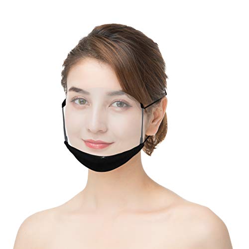 Blssom Unisex Protector Facial Transparente Chef de Cocina Protección Facial Anti Salpicaduras Película Protectora de plástico Transparente para Restaurante Hotel Panaderías Multicolor Opcional