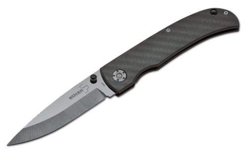 BÖKER Plus Anti-Grav - Cuchillo (51,031 g, 19,7 cm, Cerámico, De plástico, Negro, Negro)