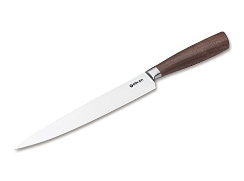 Böker Plus BÖKER Core SCHINKENMESSER Cuchillo jamonero, Madera, marrón, 32.8 x 4 x 2 cm