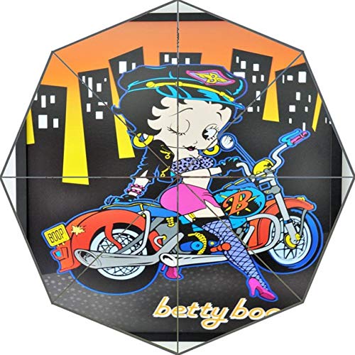 Bonito Paraguas Betty Boop Paraguas   Soleado y lluvioso Diseño Portátil Paraguas útiles Buen Regalo - Otro