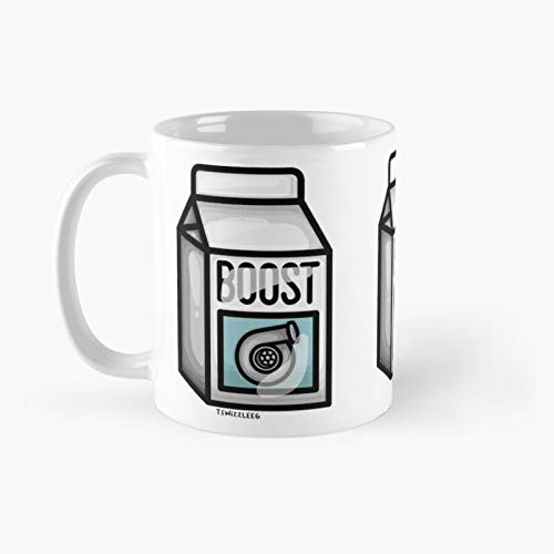 Boost Juice Classic Mugh - Funny Gift Coffee Mug Tea Cup White 11 Oz The Best Gift For Holidays.