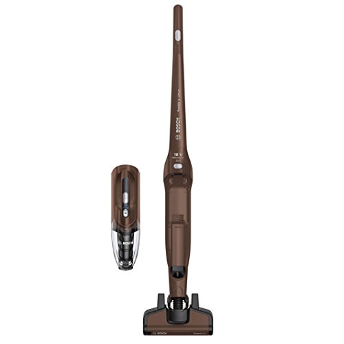 Bosch BBH218LTD Readyy 2-in-1 Aspirador sin cable y de mano, batería de 18V, color marrón chocolate metalizado