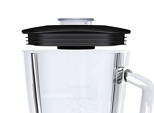 Bosch MMB43G2B SilentMixx Batidora de vaso, 700 W, 2.3 litros de capacidad, 5 velocidades, color negro