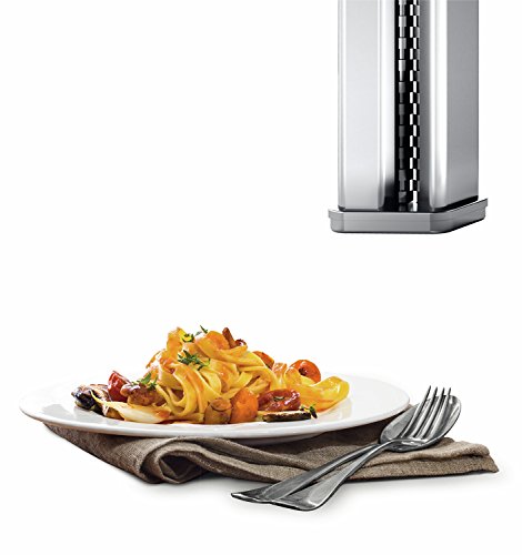 Bosch MUZ9PP1 Set para elaborar pasta casera, accesorio opcional para robots de cocina OptiMUM, Inoxidable, Acero mate