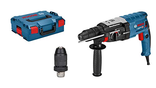 Bosch Professional GBH 2-28 F - Martillo perforador (3,2 J, máx. hormigón 28 mm, portabrocas SDS plus + cilíndrico, en L-BOXX)