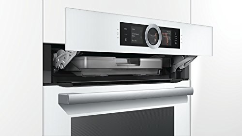 Bosch Serie 8 HSG636BW1 - Horno (Medio, Horno eléctrico, 71 L, 3650 W, 71 L, 250 °C)