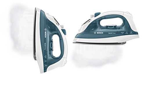 Bosch TDA2365 - Plancha de vapor, 2200W,  color blanco y azul