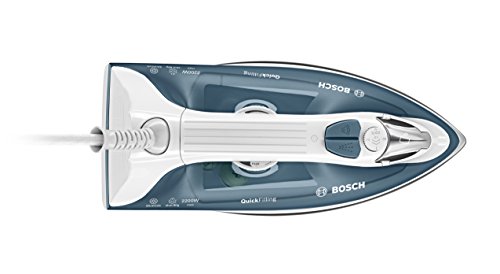 Bosch TDA2365 - Plancha de vapor, 2200W,  color blanco y azul