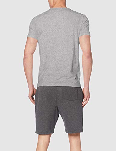 BOSS tee Curved Camiseta, Gris (Abierto 60), XS para Hombre