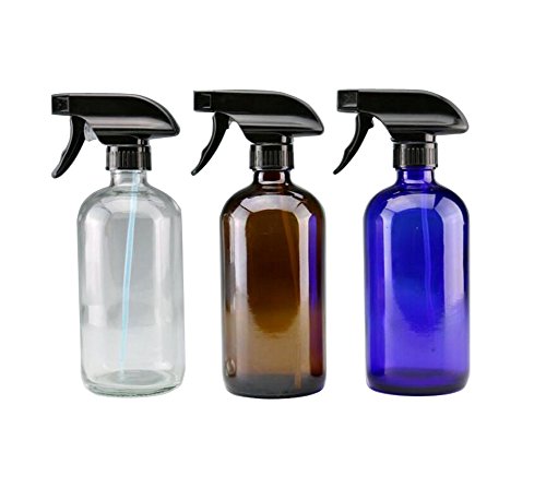 Botella de vidrio de 250 ml para maquillaje, cosméticos, contenedor de almacenamiento para aceite esencial, perfume, peluquería, pulverizador