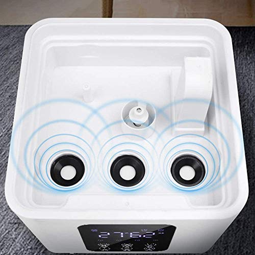 BOYZ Industrial Humidificador Mudo del hogar Máquina de desinfección 13 L de Gran Capacidad Tres núcleos Niebla fría Vaporizador Humidificación del Aire Frutas y Vegetales Preservación,Smart Version