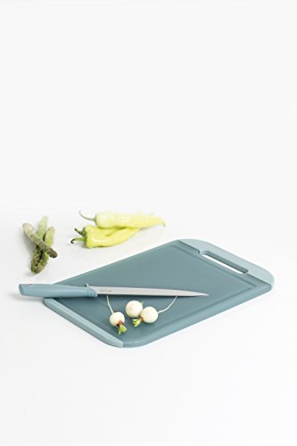 Brabantia Tasty Colours Tabla para cortar, grande, Plástico, Menta, 25x1.2x37 cm