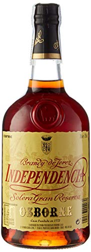 Brandy de Jerez Solera Gran Reserva Independencia Osborne - 1 botella de 70 cl