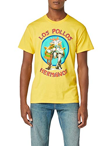 Breaking Bad: Los Pollos Hermanos (T-Shirt Unisex Tg. L) [Italia]