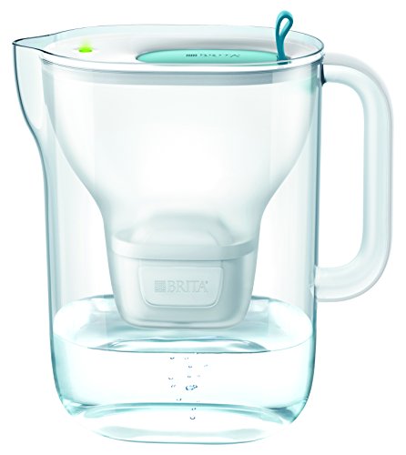 Brita Fill & Enjoy Jarra con filtro, 3.6 L, Azul Claro, XL (27.5 x 26.5 x 15.5 cm)