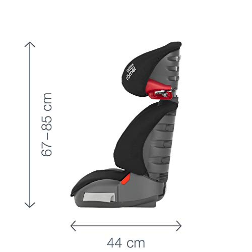 Britax Römer Silla de coche 3,5 años - 12 años, 15 - 36 kg, ADVENTURE Grupo 2/3, Cosmos Black