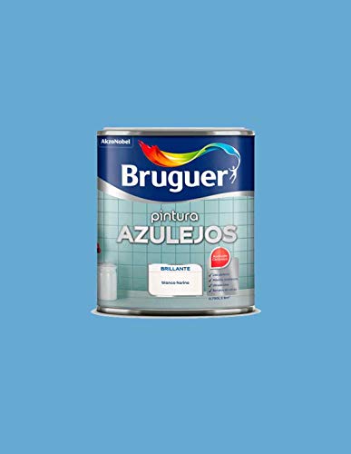 BRUGUER 5075280 Esmalte Azulejos Azul Pacifico 750 ML