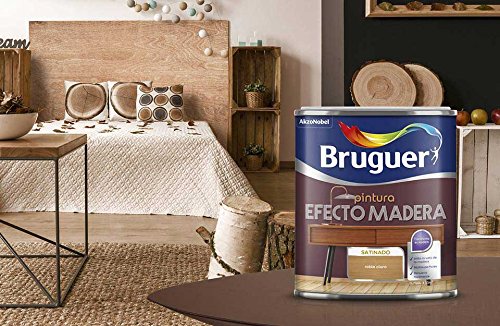 BRUGUER Esmalte Efecto Madera MADERFIN OSC. 750 ML, Nogal Oscuro