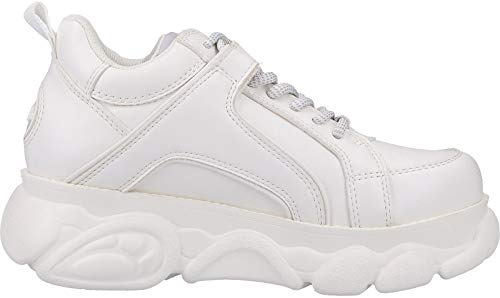 Buffalo Corin, Zapatillas Altas para Mujer, Blanco (White 000), 41 EU