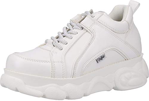 Buffalo Corin, Zapatillas Altas para Mujer, Blanco (White 000), 41 EU