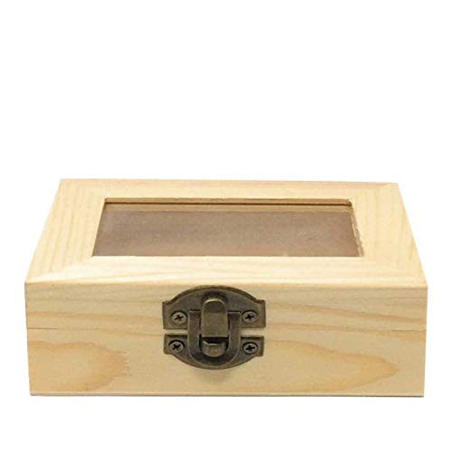 C1 Todo menaje - Caja de Madera con Tapa Cristal