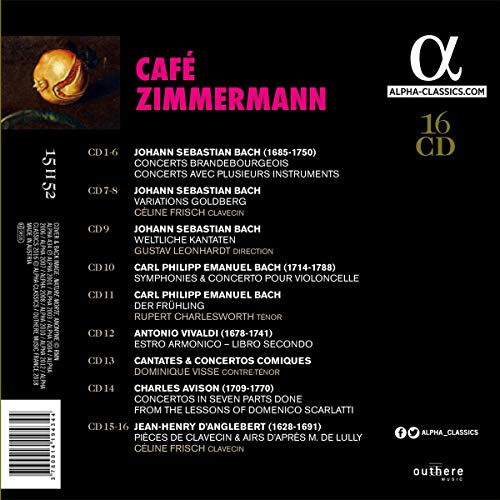 Cafe Zimmermann - Colección 16 Cd