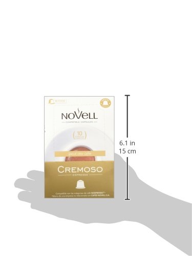 Cafes Novell Pack Cremoso - 40 Cápsulas