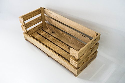 Caja Grande Natural con Apertura Sam, Madera, Beige, 80x30.5x25.5cm, Incluye Imán Personalizable de Regalo.