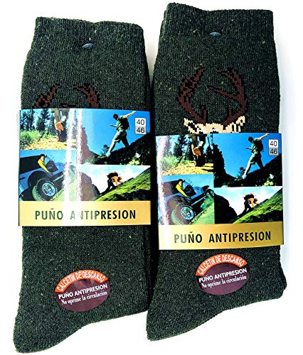 Calcetines TREKKING hombre INVIERNO(esquí,senderismo,montaña,pesca) mantiene los pies frescos y secos una perfecta temperatura de los pies (5700-12pares)