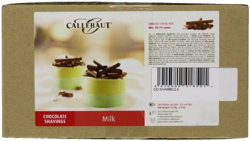 Callebaut - Virutas de Chocolate con Leche (shavings) 2,5kg