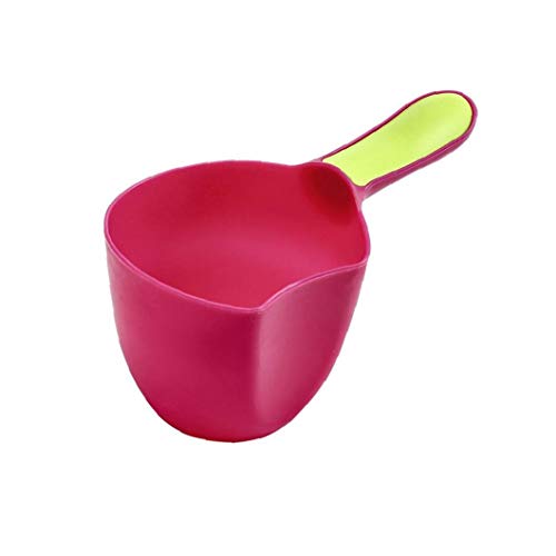 Cap Baño Baño Del Bebé De La Cucharada De Agua De Plástico Cucharada De Bebé Del Baño Del Champú De Lavado Cuchara Niño Enjuague Para El Cabello Kids Cup Baño Cascada Enjuagadora Mini Copa Niños Ducha